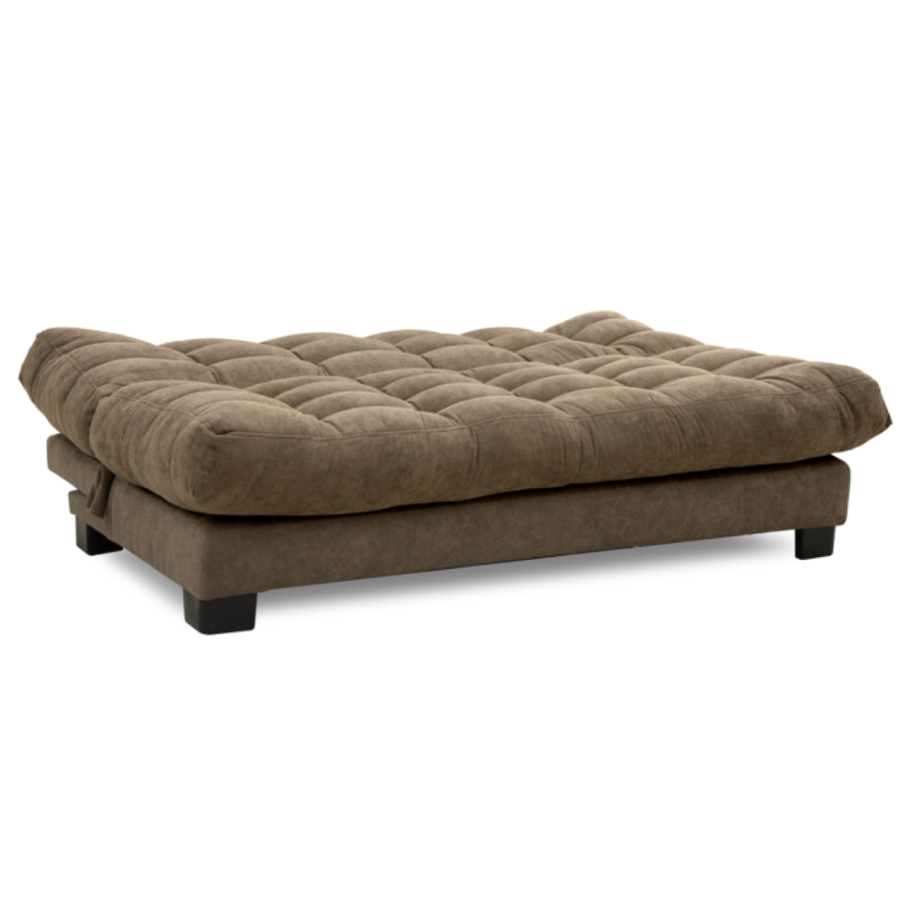 Sofa Cama Reclinable Bristol Capitonado 3 Plazas Chocolate 1000021667
