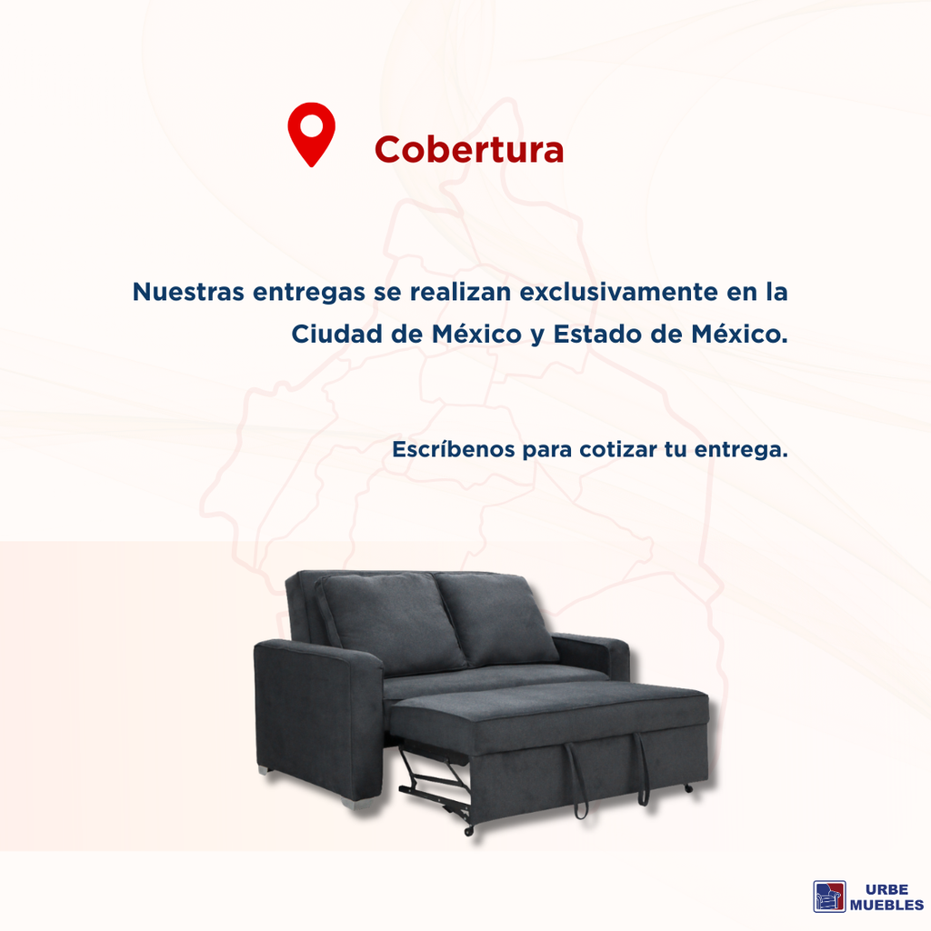 Sillón Sofa Cama Desplegable Moderno Color Gris 1000021675