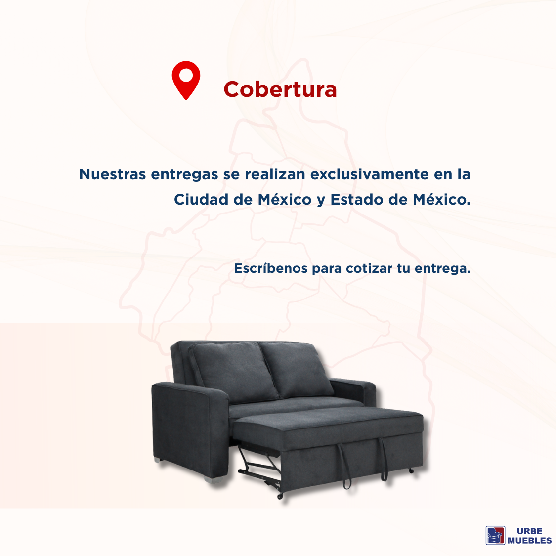 Sillón Sofa Cama Desplegable Moderno Color Gris 1000021675