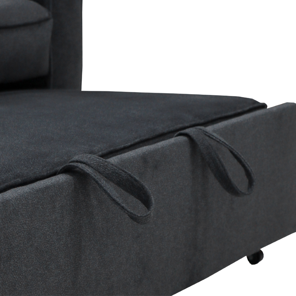 Sillón Sofa Cama Desplegable Moderno Color Gris 1000021675