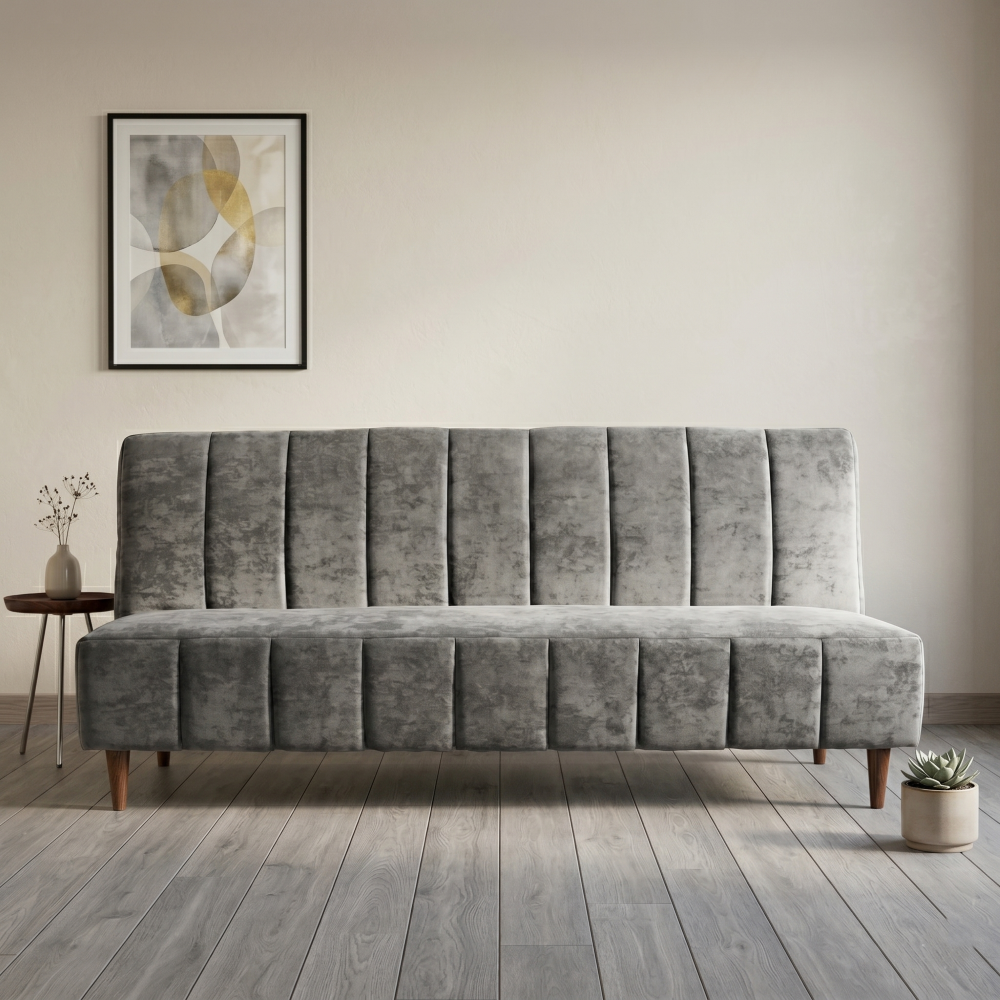 Sofa Cama Reclinable 3 Posiciones Kamakura Color Gris 1000021815