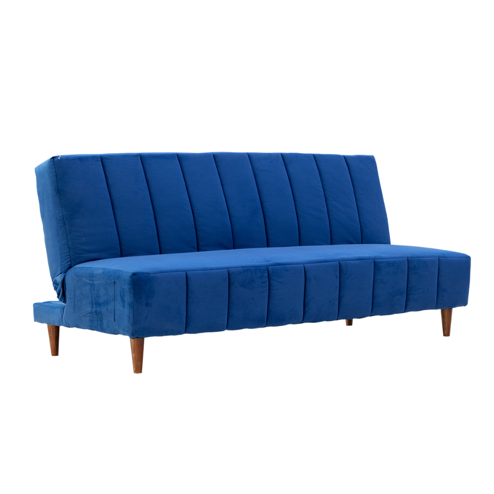 Sofa Cama Reclinable 3 Posiciones Kamakura Color Azul 1000021815