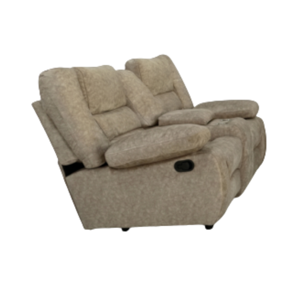 Sala Completa Reclinable Orleans 3-2-1 Confort Color Beige 1000021866