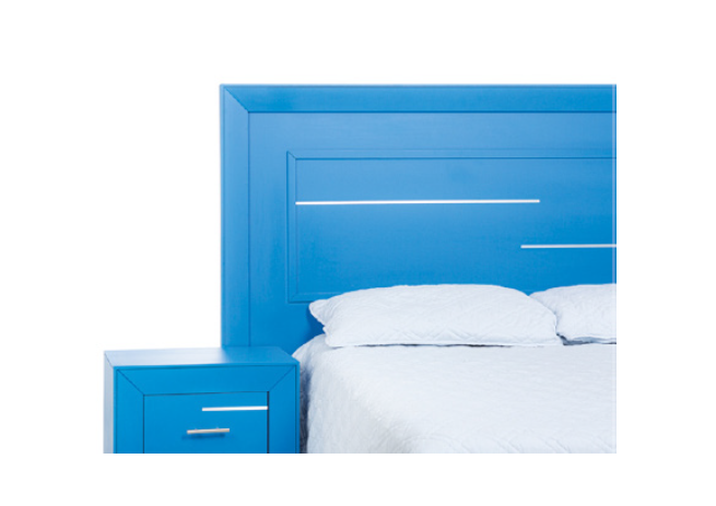 Recámara Completa King Size Soy Una Estrella 4 piezas Color Azul 10000230691