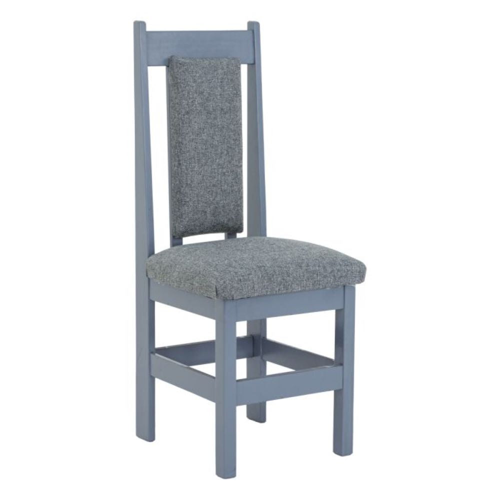 Antecomedor Diagonal 4 Sillas Y 1 Banca Tapizado Colo Gris 1000024043G