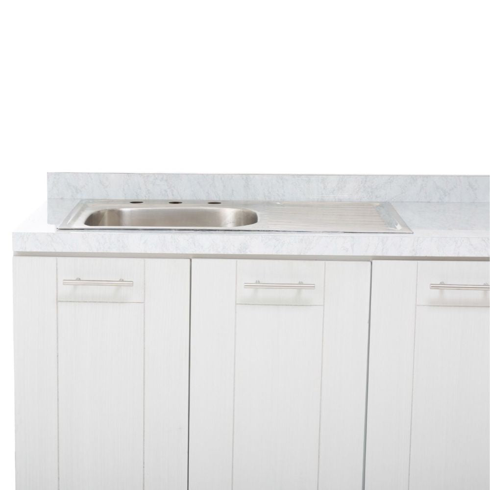 Cocina Integral Romana 2.40 m Color Gris 1000005874
