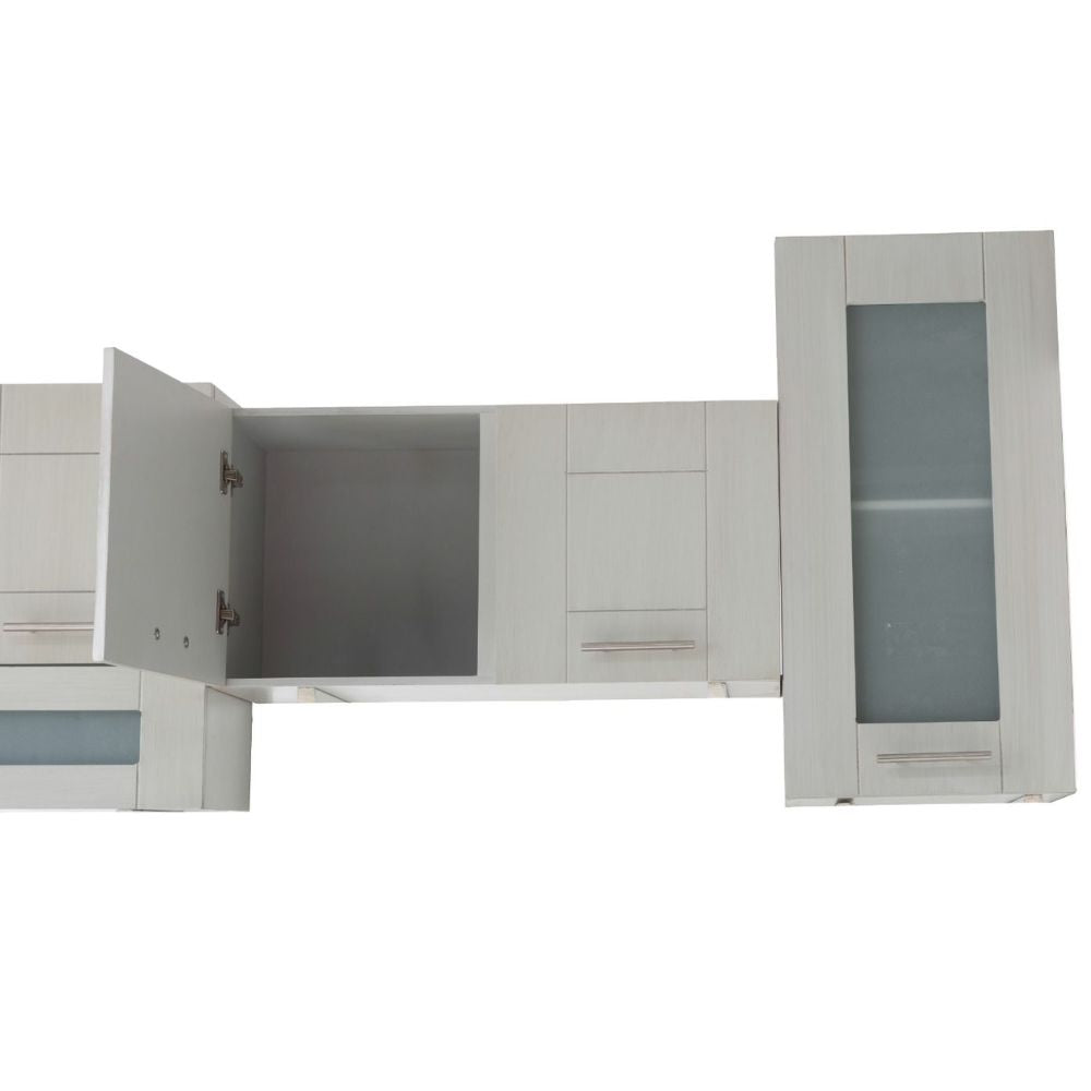 Cocina Integral Romana 2.40 m Color Gris 1000005874
