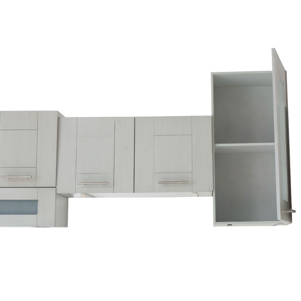 Cocina Integral Romana 2.40 m Color Gris 1000005874