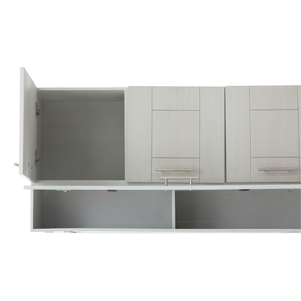 Cocina Integral Romana 2.40 m Color Gris 1000005874